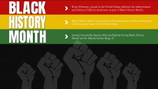 Creative Black History PowerPoint Templates Design Slide